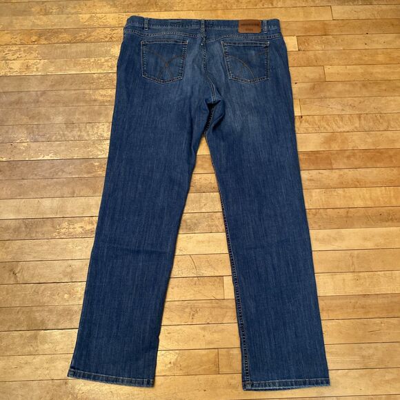 Brax Jeans Men’s Size 40x34 Cooper Denim Regular Stretch Medium Wash Straight - Picture 7 of 10